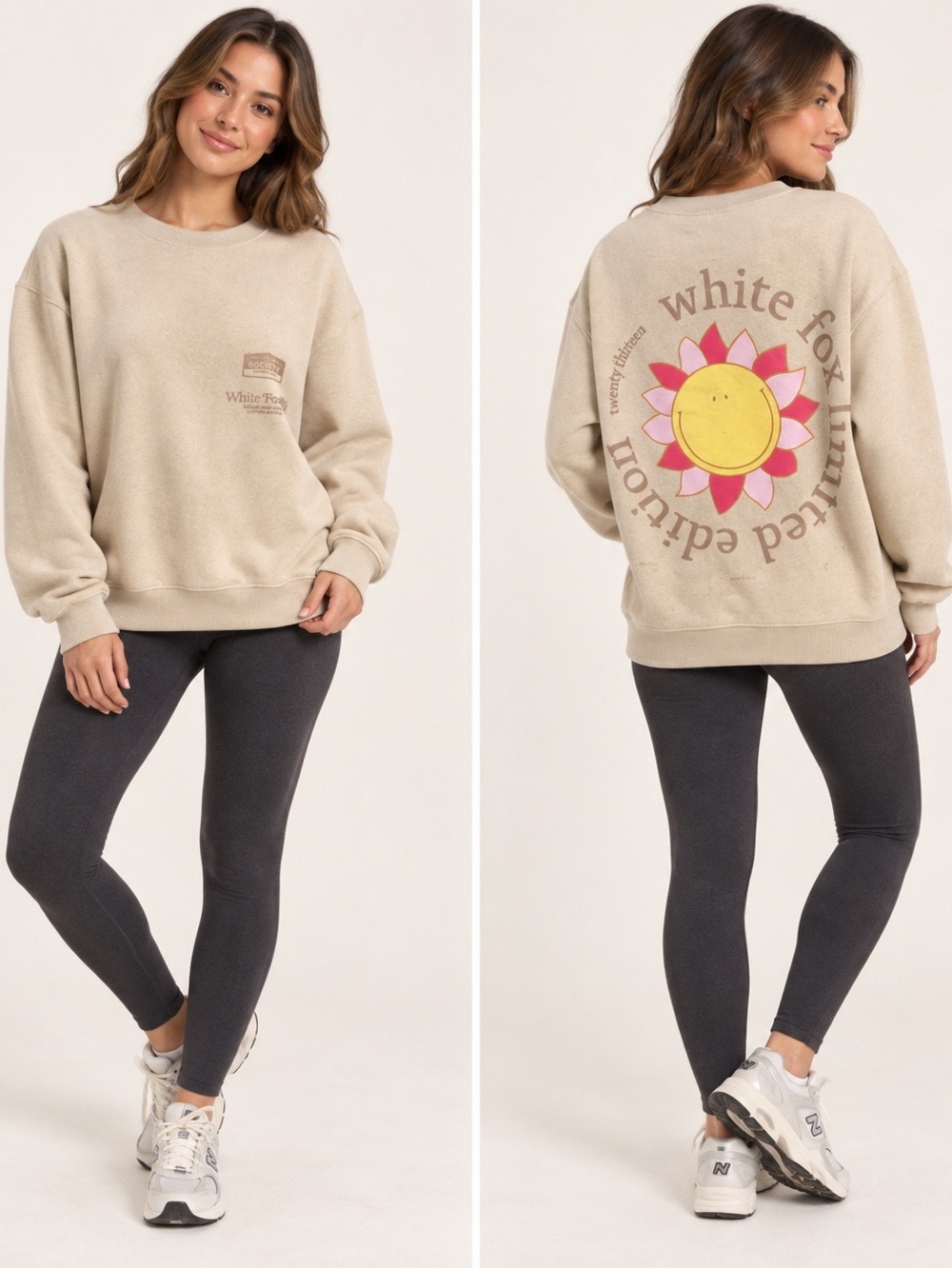 White Fox Society Limited Edition Original Label Sweatshirt